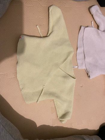 Lot 2 gilets fille – Orchestra – 1 et 3 mois – très bon état