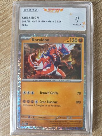 Carte Gradée Koraidon McDonald's 