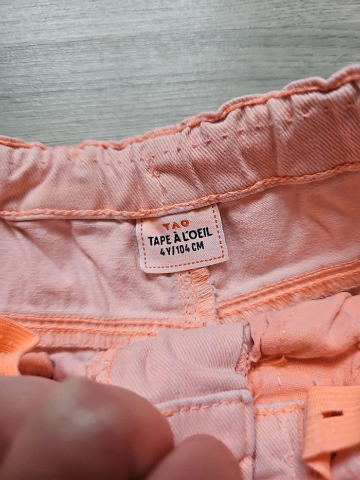 Short en jeans 4 ans Tape à l'œil - photo numéro 4