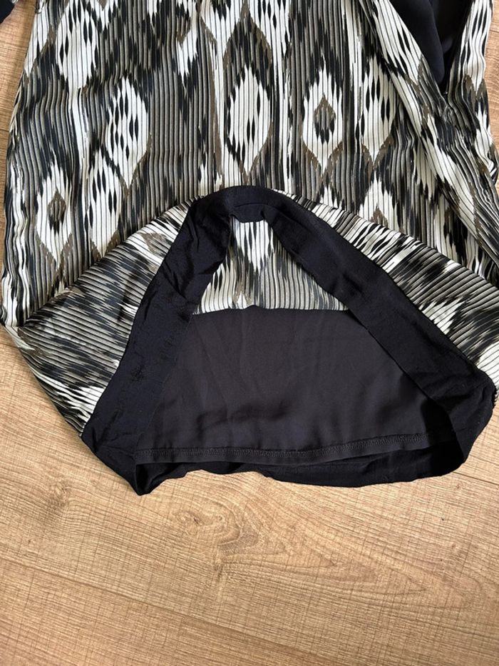 Robe imprimée kaki beige et noire Morgan taille 38 jamais portée - photo numéro 17