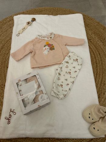 Ensemble sergent major bébé fille comme neuf 3 mois