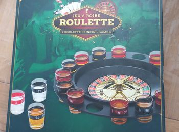 Roulette jeu à boire