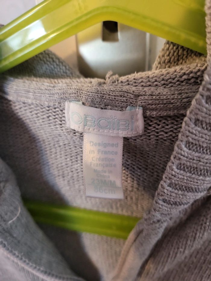 Gilet bébé garçon 23 mois très bon état obaibi - photo numéro 4