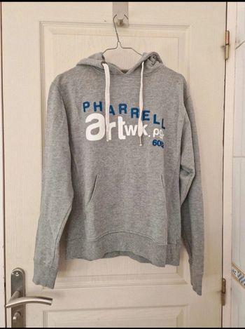 Sweat à capuche gris homme taille M/38