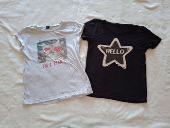 Lot t shirt 8 ans