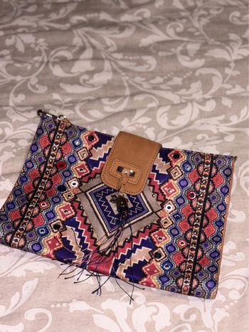 Pochette sac à main ethnic chic