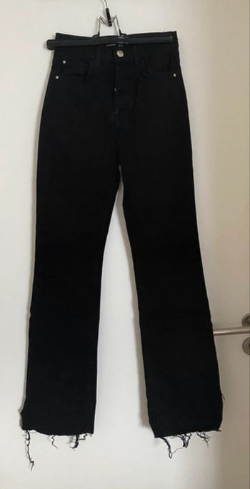 Jean flaire noir Stradivarius T32