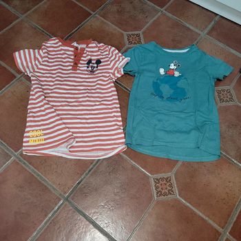 Lot Tee-shirt Mickey