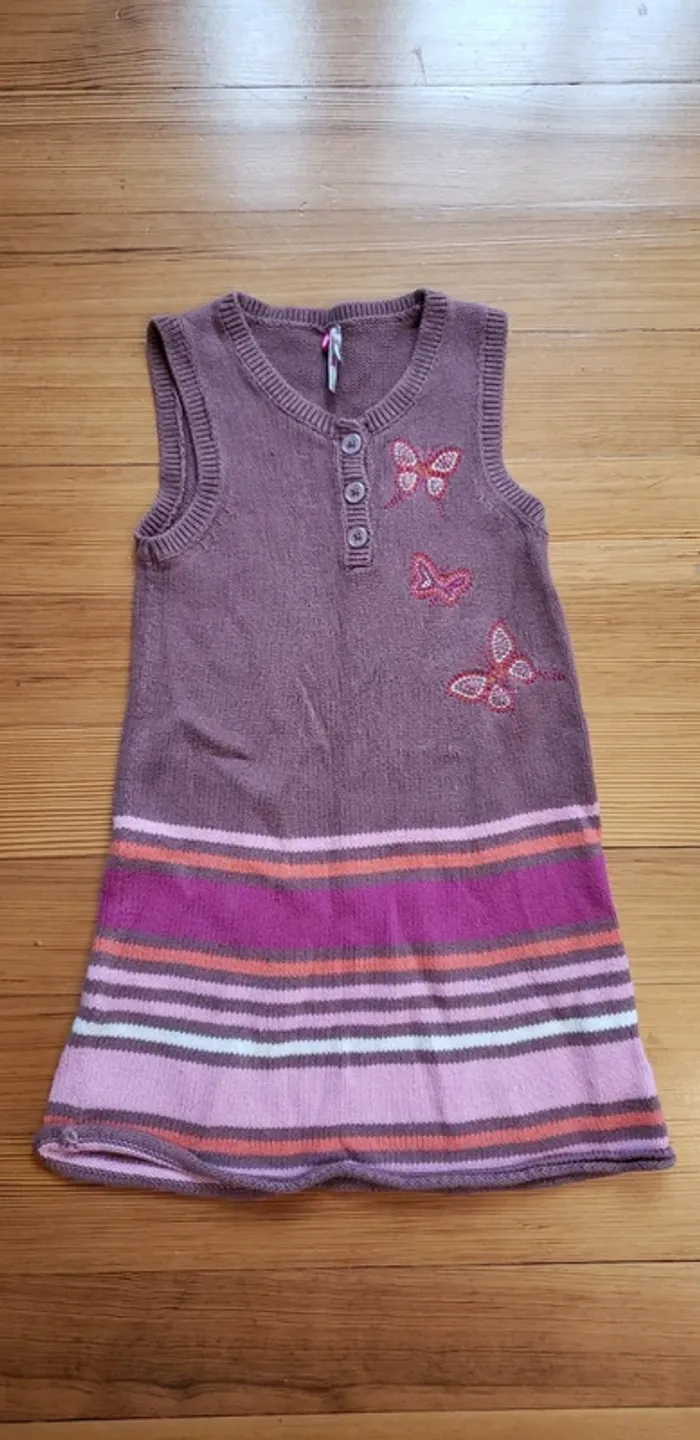 Robe en laine 10 ans