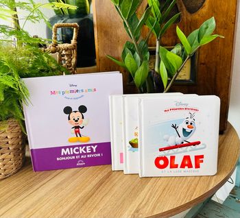 Lot de 4 livres jeunes enfants Disney 
