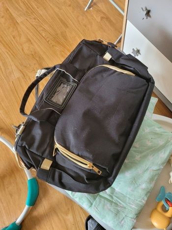 Sac a langer transformable en lit