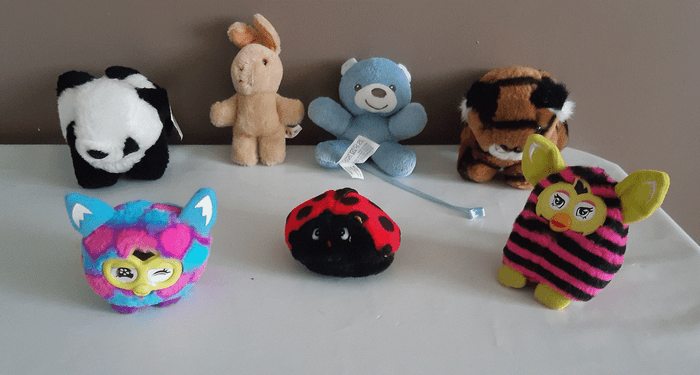 Lot de 10 peluches