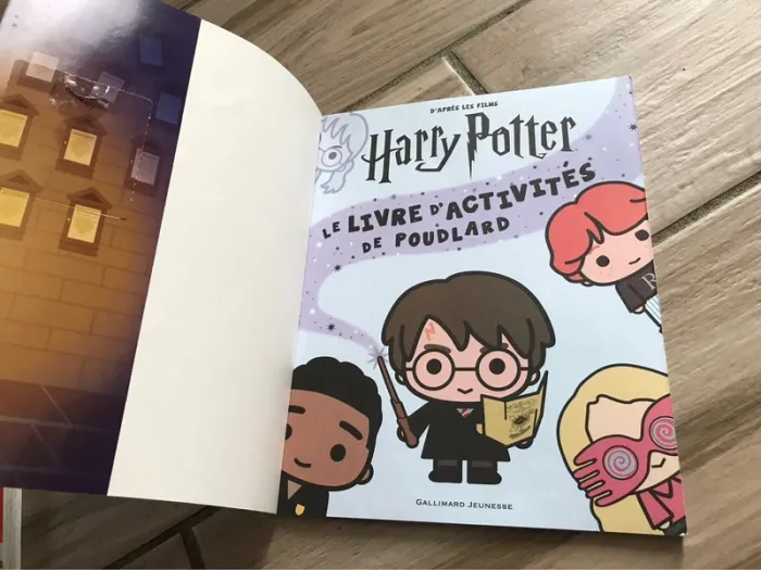 Livre Harry potter le Livre d'activités de Poudlard - photo numéro 3