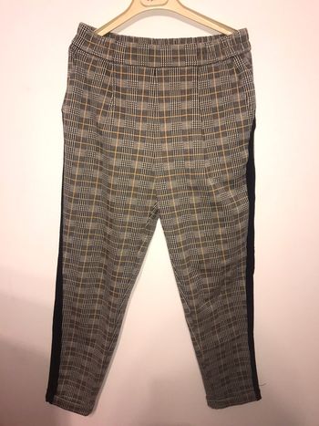 pantalon à carreaux