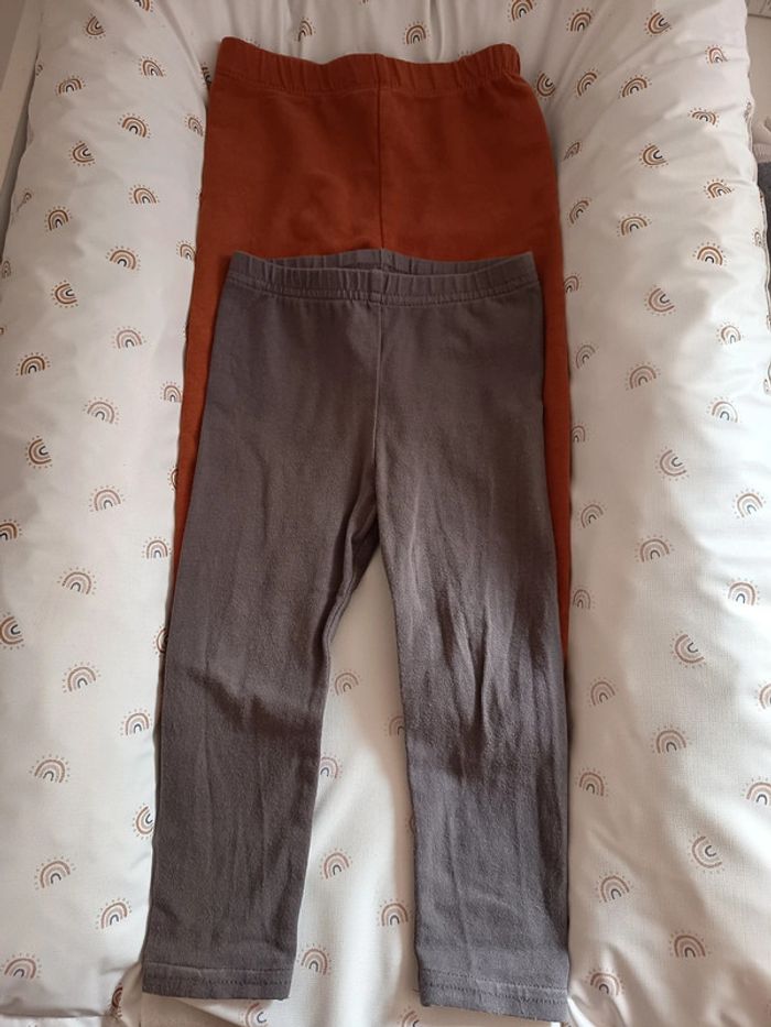 Lot de 2 leggings