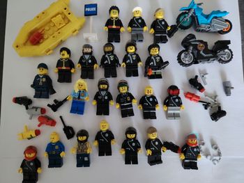 Lot Lego thème police