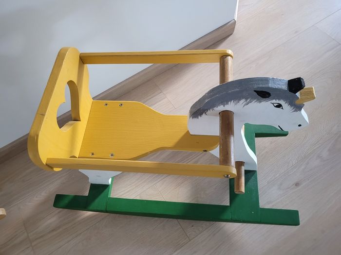Cheval à bascule en bois - photo numéro 4