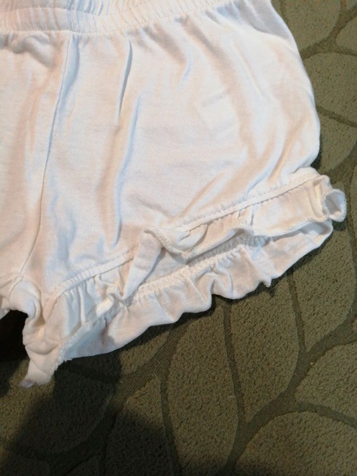 Short volanté blanc - photo numéro 3