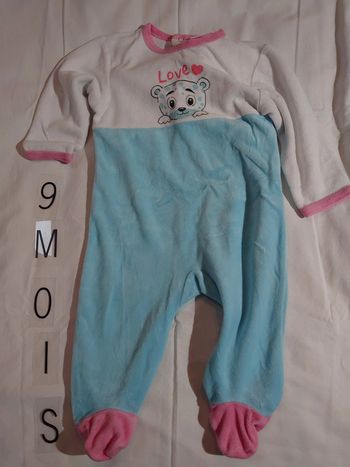 pyjama 9 mois