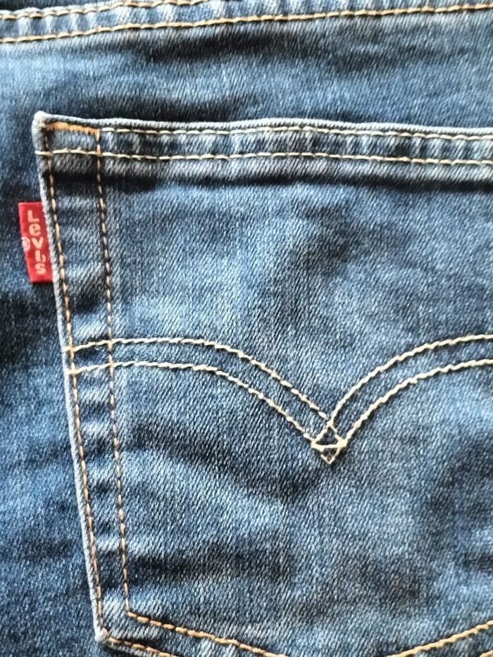 Jean slim bleu 14 ans Levi's - photo numéro 7