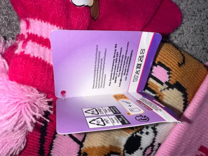 Bonnet + gant Paw Patrol rose neuf - photo numéro 3