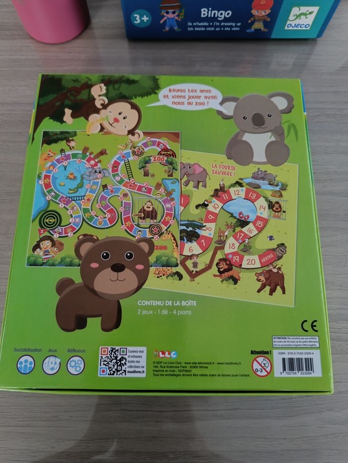 Jeu les animaux du zoo état neuf - photo numéro 2