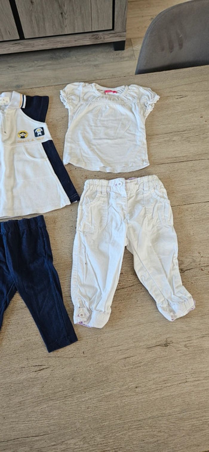 Lot de 31 vêtements fille printemps/été, taille 6 mois - photo numéro 8