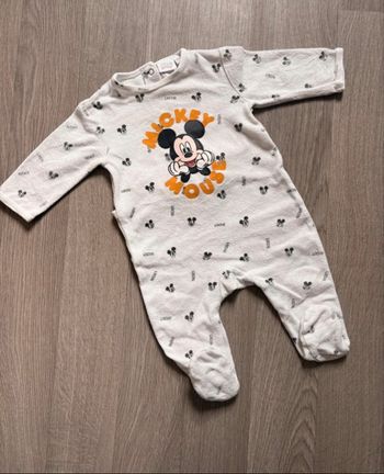 Pyjama velours 6 mois Mickey