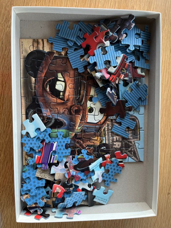 3 puzzles Cars - photo numéro 2