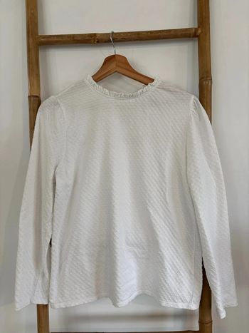 Blouse blanche - Kiabi taille M/L