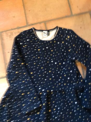 Robe mi saison 18/24 mois 3 pommes