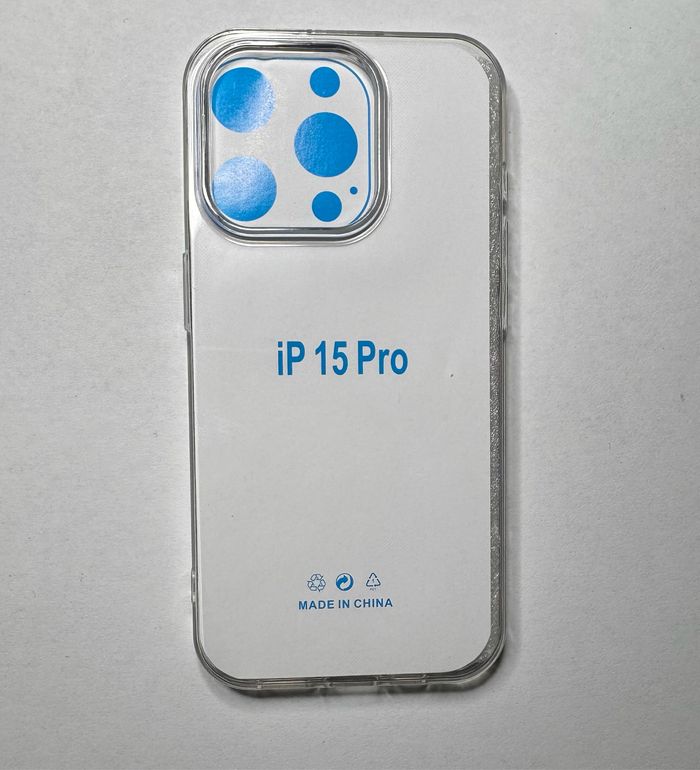 Coque transparente iPhone 15 Pro