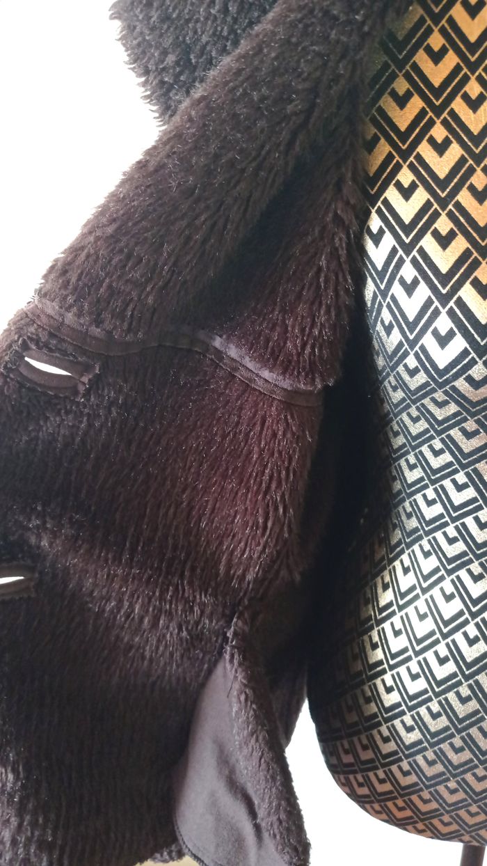 🌸Manteau imitation peau retournée, Antonelle, taille 42 - photo numéro 4