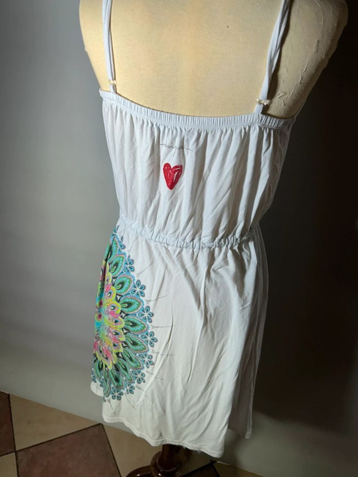 Robe blanche desigual - photo numéro 4