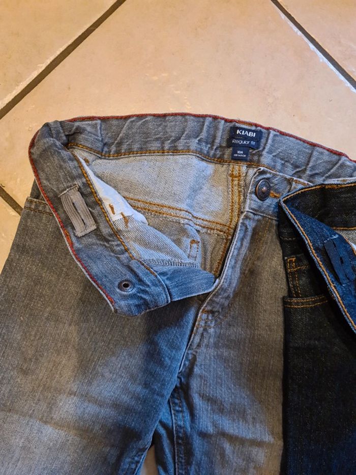 2 jeans régular 10 ans - photo numéro 2
