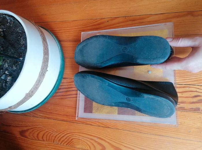 Ballerine noir chaussures été plates i. Code Y2k - photo numéro 3