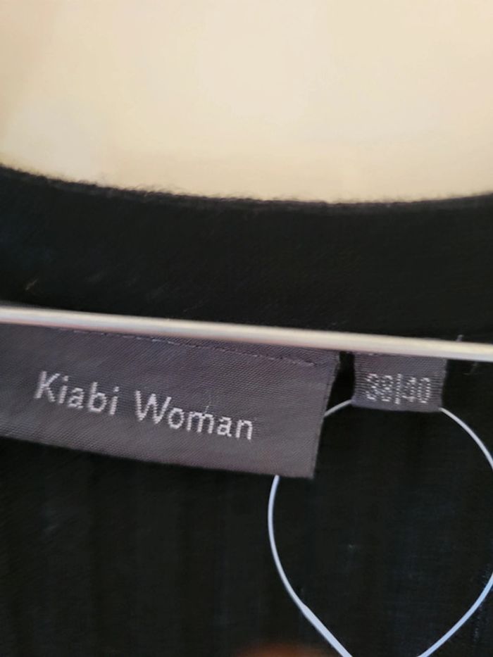 Boléro / gilet noir sans manche t 38/40 - photo numéro 10