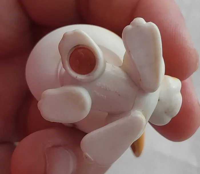 Figurine Littlest Pet Shop Lapin orange et blanc - photo numéro 5