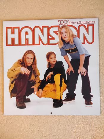Calendrier Hanson 1998