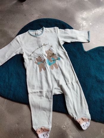 Pyjama en coton 12 mois babibou
