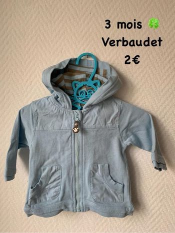 Gilet 🍀 3 mois 🍀 Sans marque