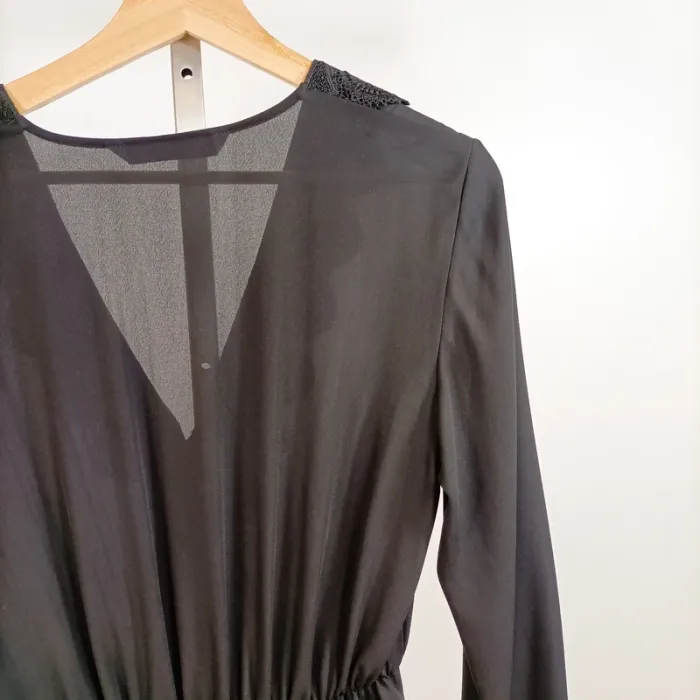 Robe noire évasée femme Taille 36 Zara A847 - photo numéro 10