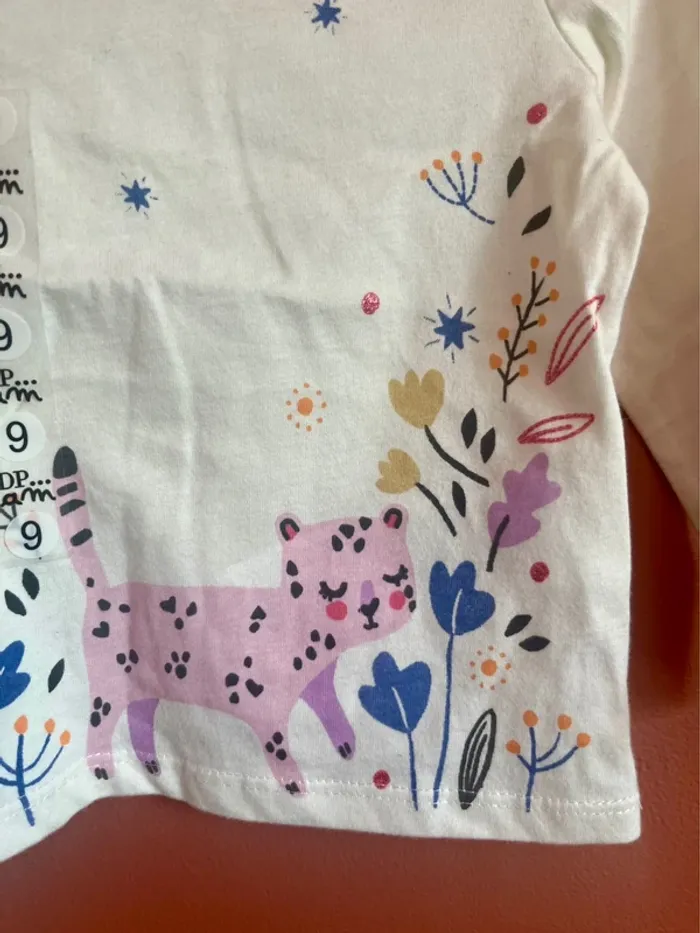 T shirt manches longues du pareil au même 9 mois - photo numéro 2