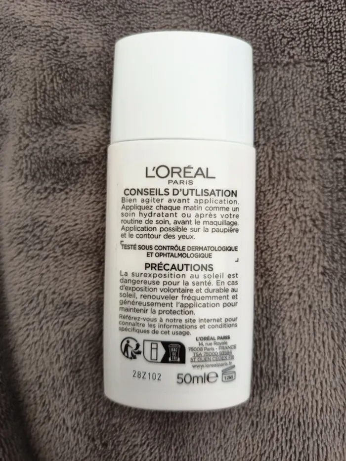 Fluide anti uv L'Oréal Revitalift clinical - photo numéro 2