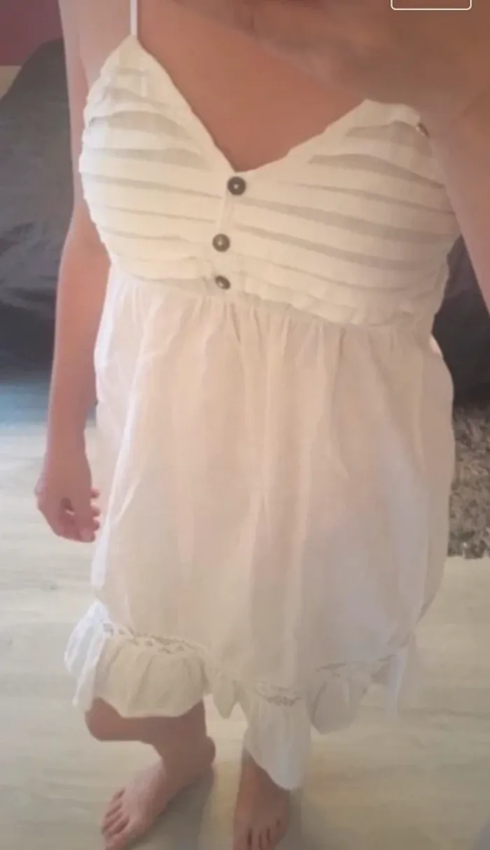 Robe été blanche - photo numéro 2