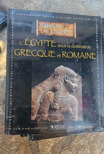 🪷livre l'Égypte sous la domination grecque et romaine
