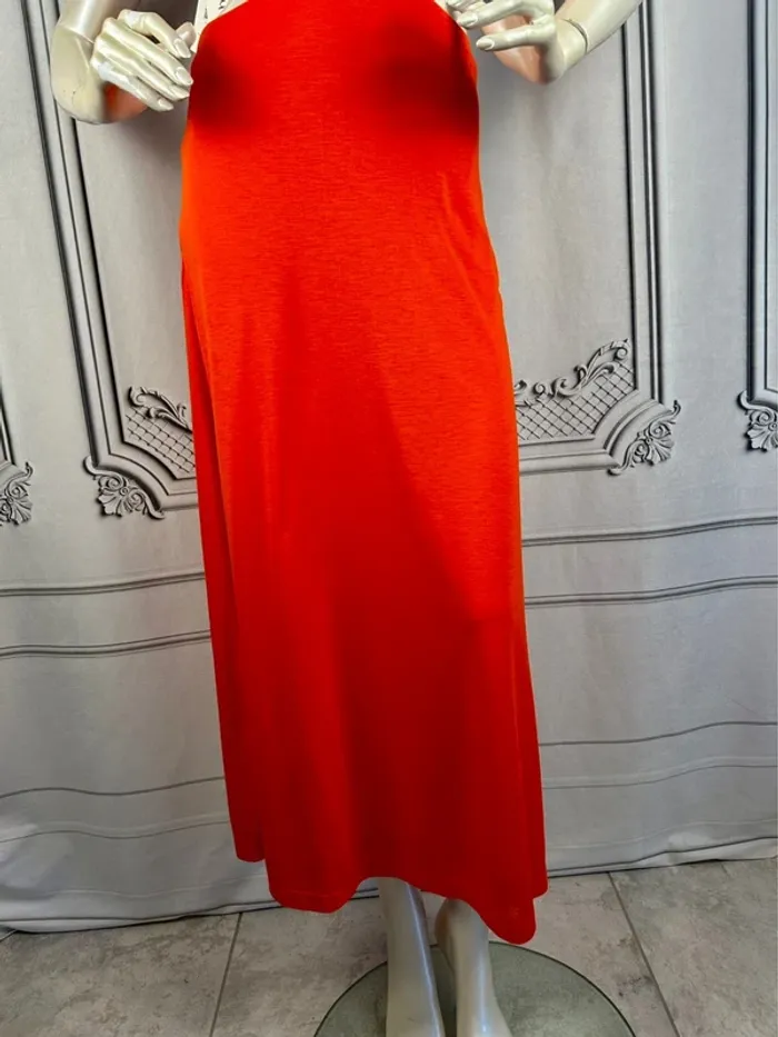 Robe longue été orange Ba&sh T.1 / S neuve - photo numéro 4
