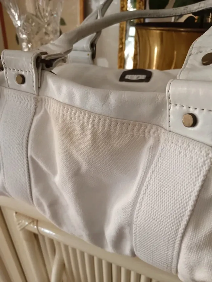 Sac vintage 90/00s y2k diesel coton et cuir - photo numéro 7