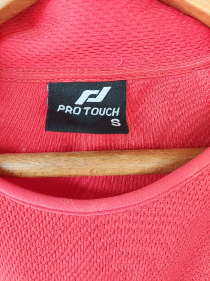 Maillot de foot rouge Protouch taille S - photo numéro 3