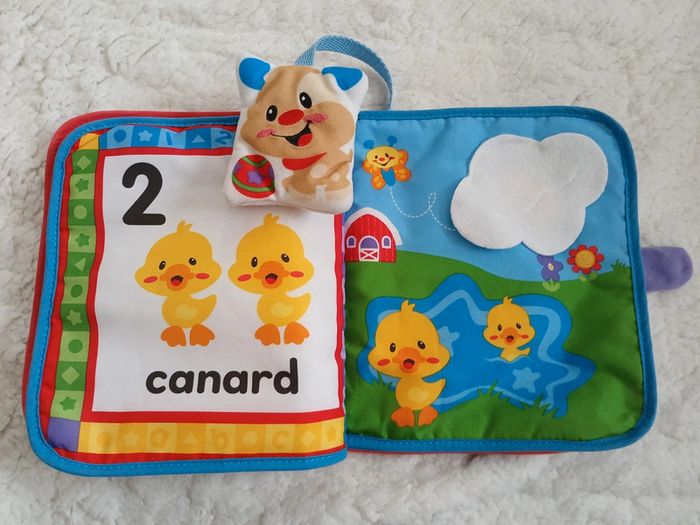 Livre en tissu musical fisher price - photo numéro 4